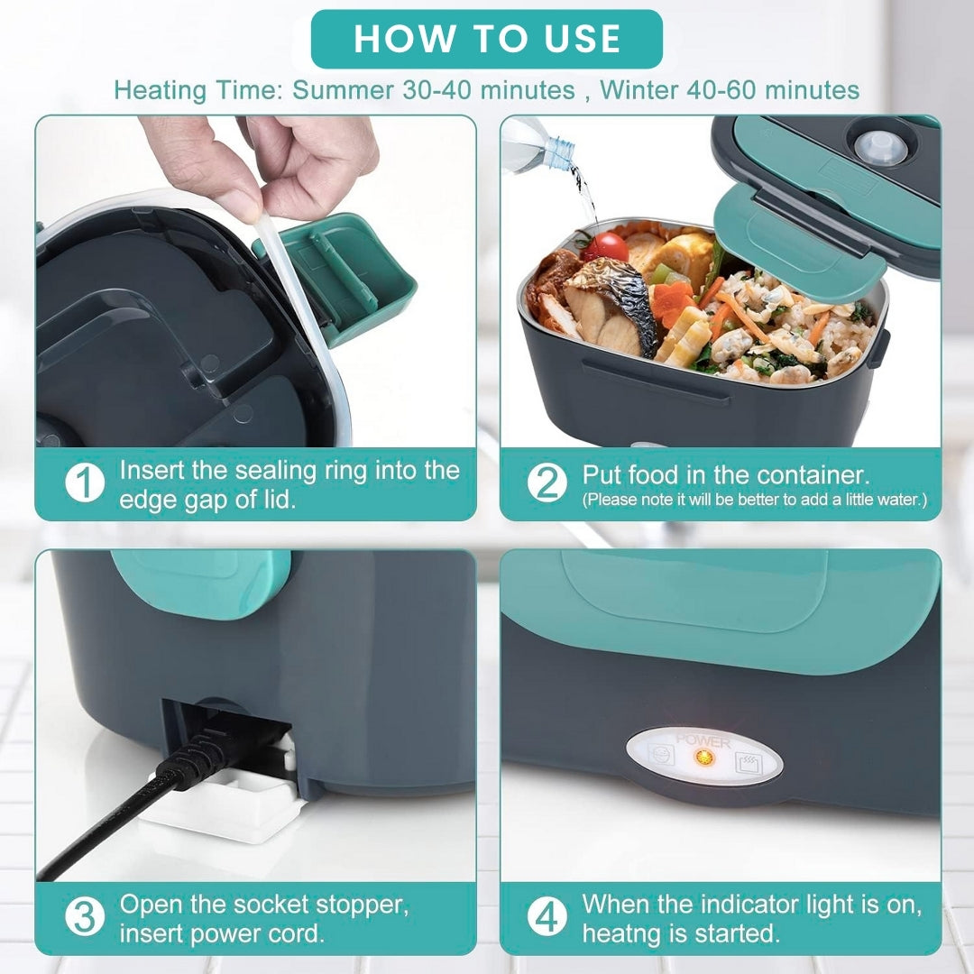 LunchBlock™ Electric Lunch Box